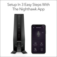 NETGEAR Nighthawk CAX30 : Modem Routeur WiFi 6 AX2700