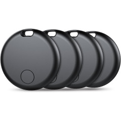 Air Tracker Tags 4-Pack: Smart Bluetooth Finder for Apple Find My App