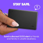 Tile by Life360 Slim - Traqueur Bluetooth et Localisateur d'Objets pour Portefeuilles, Valises, Passeports - Compatible iOS/Andr Tile by Life360 Slim - Traqueur Bluetooth et Localisateur d'Objets pour Portefeuilles, Valises, Passeports - Compatible iOS/Andr
