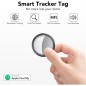 2025 Apple MFi Certified Air Tracker Tags (4 Pack) - Bluetooth Find My Key Finder with Replaceable Battery for iOS 2025 Apple MFi Certified Air Tracker Tags (4 Pack) - Bluetooth Find My Key Finder with Replaceable Battery for iOS
