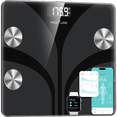 Smart Digital Bathroom Scale 13-Body Composition Analyzer & BMI Monitor