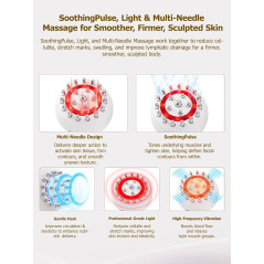 Lymphatic Drainage Massager & Anti-Cellulite Tool for Body Sculpting