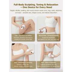 Appareil Massage Drainage Lymphatique Anti-Cellulite & Microcourant