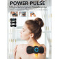 TENS Black Unit with 2 Pads - EMS Microcurrent Mini Massager, Low Frequency Muscle Stimulator & Pain Relief Device TENS Black Unit with 2 Pads - EMS Microcurrent Mini Massager, Low Frequency Muscle Stimulator & Pain Relief Device