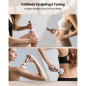 4-in-1 Lymphatic Drainage Massager with Light, Heat & Vibration - Reduces Cellulite & Stretch Marks, Includes Moxa Pads 4-in-1 Lymphatic Drainage Massager with Light, Heat & Vibration - Reduces Cellulite & Stretch Marks, Includes Moxa Pads