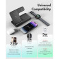 Station de Charge Sans Fil 3 en 1 pour iPhone, Apple Watch et AirPods - Compatible iPhone 17 à 11, Watch 10 à SE Station de Charge Sans Fil 3 en 1 pour iPhone, Apple Watch et AirPods - Compatible iPhone 17 à 11, Watch 10 à SE