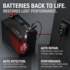 Chargeur Intelligent NOCO GENIUS1 1A 6V/12V pour Batteries