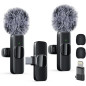 Professional Wireless Lavalier Microphone for iPhone iPad, Noise Reduction, Plug & Play for Interviews & Vlogs Professional Wireless Lavalier Microphone for iPhone iPad, Noise Reduction, Plug & Play for Interviews & Vlogs