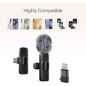 Professional Wireless Lavalier Microphone for iPhone iPad, Noise Reduction, Plug & Play for Interviews & Vlogs Professional Wireless Lavalier Microphone for iPhone iPad, Noise Reduction, Plug & Play for Interviews & Vlogs