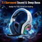 Casque Gaming Sans Fil Ozeino 2.4GHz USB & Type-C avec Micro Flip, 40h Autonomie, PC/PS5/PS4/Switch Casque Gaming Sans Fil Ozeino 2.4GHz USB & Type-C avec Micro Flip, 40h Autonomie, PC/PS5/PS4/Switch