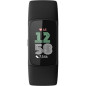 Fitbit Charge 6 Tracker Fitness avec Apps Google, GPS, Fréquence Cardiaque, 6 Mois Premium, Noir Obsidienne Fitbit Charge 6 Tracker Fitness avec Apps Google, GPS, Fréquence Cardiaque, 6 Mois Premium, Noir Obsidienne