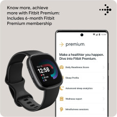 Fitbit Versa 4 Smartwatch – GPS, Heart Rate, Sleep & 40+ Exercises