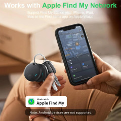 Pack 4 Tracker Bluetooth Smart Tag Localisateur pour Clés
