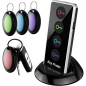 Lost Remote Finder with LED Light, 131ft Range Key Tracker & 4 Remote Tags – Keychain Locator Making Noise Lost Remote Finder with LED Light, 131ft Range Key Tracker & 4 Remote Tags – Keychain Locator Making Noise