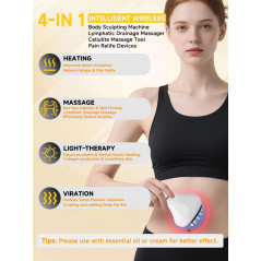 Appareil Sculptant Corps Anti-Cellulite & Drainage Lymphatique