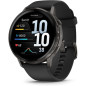 Garmin Venu 4 45mm Montre Connectée GPS Santé & Fitness Écran Coloré Lampe Intégrée 12 Jours Autonomie