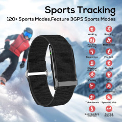 Health Smart Bracelet – Fitness Tracker with SpO2, Heart Rate & BP Monitor