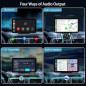 Écran Carplay sans fil 7 HD tactile portable avec Apple CarPlay, Android Auto, Bluetooth et GPS Écran Carplay sans fil 7 HD tactile portable avec Apple CarPlay, Android Auto, Bluetooth et GPS