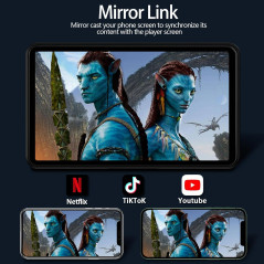 Écran Carplay Sans Fil 7 HD Portable pour Voiture