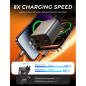 Chargeur Voiture Rétractable LISEN 69W USB-C Rapide, Accessoire Cadeau Noël pour iPhone 13-17 Pro Max Chargeur Voiture Rétractable LISEN 69W USB-C Rapide, Accessoire Cadeau Noël pour iPhone 13-17 Pro Max