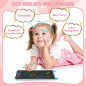 cimetech 8.5 LCD Writing Tablet 2-Pack for Kids, Travel Drawing Pad & Coloring Book, Gifts for Ages 3-8
