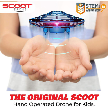 Drone enfant Force1 Scoot LED rechargeable avec capteur de mouvement
