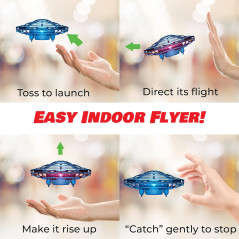 Drone enfant Force1 Scoot LED rechargeable avec capteur de mouvement