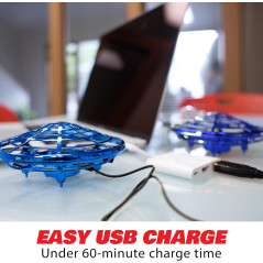Drone enfant Force1 Scoot LED rechargeable avec capteur de mouvement
