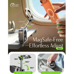 LISEN Travel Gifts for Tech Lovers | Airplane Gadgets & Phone Holder