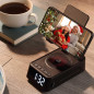 Bluetooth Speaker Phone Stand with Clock – Wireless Holder Gift for Men, Women, Dad, Mom, Husband, Boy Bluetooth Speaker Phone Stand with Clock – Wireless Holder Gift for Men, Women, Dad, Mom, Husband, Boy