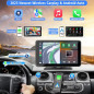 7 Portable Wireless Car Stereo with Apple CarPlay, Android Auto, Bluetooth 5.2, Backup Camera & AUX 7 Portable Wireless Car Stereo with Apple CarPlay, Android Auto, Bluetooth 5.2, Backup Camera & AUX