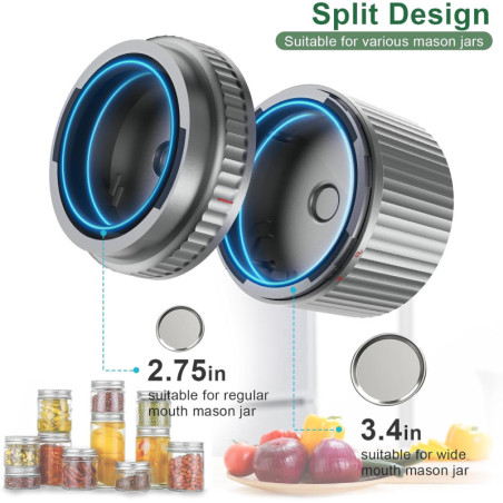 Scelleuse Sous Vide M12 Auto Stop pour Bocaux Mason 2025
