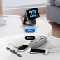 Station de Charge Sans Fil Rapide 3-en-1 Magnétique 2025 pour iPhone 12-17, Apple Watch & AirPods