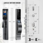 3D Face Recognition Smart Lock with HD Camera, Keyless Entry, WiFi, Auto-Lock & App Control via Wishome App 3D Face Recognition Smart Lock with HD Camera, Keyless Entry, WiFi, Auto-Lock & App Control via Wishome App