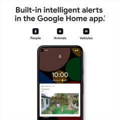 Google Nest Cam 2e Génération Batterie - Extérieur/Intérieur