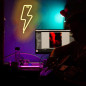 Yellow Lightning Bolt Neon Light Sign for Wall Decor, Battery/USB Powered LED for Bedroom & Parties Yellow Lightning Bolt Neon Light Sign for Wall Decor, Battery/USB Powered LED for Bedroom & Parties
