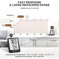 DOQAUS Hygromètre Numérique Intérieur Thermomètre Humidité Rapide Précis pour Maison Bureau Noir DOQAUS Hygromètre Numérique Intérieur Thermomètre Humidité Rapide Précis pour Maison Bureau Noir