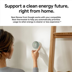Google Nest Thermostat - Thermostat Intelligent Programmable WiFi
