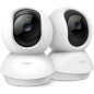 Caméra de Sécurité TP-Link Tapo 2K Pan/Tilt, Audio Bidirectionnel, Détection Mouvements, Vision Nocturne, 2-Pack Caméra de Sécurité TP-Link Tapo 2K Pan/Tilt, Audio Bidirectionnel, Détection Mouvements, Vision Nocturne, 2-Pack