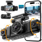 IIWEY N5 4-Channel 360° Dash Cam, 1080P Front/Rear/Inside/Side, Night Vision, 5G WiFi, G-Sensor, 128GB SD Card IIWEY N5 4-Channel 360° Dash Cam, 1080P Front/Rear/Inside/Side, Night Vision, 5G WiFi, G-Sensor, 128GB SD Card