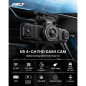 IIWEY N5 Dash Cam 4 Canaux 360°, 1080P Avant/Arrière Intérieur, Vision Nocturne 8 IR, WiFi 5G, Carte 128GB offerte IIWEY N5 Dash Cam 4 Canaux 360°, 1080P Avant/Arrière Intérieur, Vision Nocturne 8 IR, WiFi 5G, Carte 128GB offerte