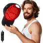Laser Hair Growth Cap with Red Light Therapy for Hair Regrowth – Deep Black Design Laser Hair Growth Cap with Red Light Therapy for Hair Regrowth – Deep Black Design