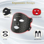 Red Light Therapy Mask for Face & Neck, 850nm NIR, 7-Color LED, Rechargeable, Anti-Aging & Skin Firming Red Light Therapy Mask for Face & Neck, 850nm NIR, 7-Color LED, Rechargeable, Anti-Aging & Skin Firming