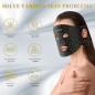 Masque LED Thérapie Lumière Rouge 7-en-1 850nm NIR Anti-Âge Fermeté & Éclat Visage & Cou Rechargeable Masque LED Thérapie Lumière Rouge 7-en-1 850nm NIR Anti-Âge Fermeté & Éclat Visage & Cou Rechargeable