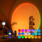 Sunset Lamp Projection with 21 Colors, 180° Rotation, Push Button & APP Control for Party & Bedroom Decor Sunset Lamp Projection with 21 Colors, 180° Rotation, Push Button & APP Control for Party & Bedroom Decor