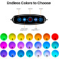 Sunset Lamp Projection with 21 Colors, 180° Rotation, Push Button & APP Control for Party & Bedroom Decor Sunset Lamp Projection with 21 Colors, 180° Rotation, Push Button & APP Control for Party & Bedroom Decor