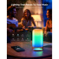 Lampe de Table Intelligente Govee RGBIC, 64 Modes, Compatible Matter et Alexa, Lumière d'Ambiance LED Lampe de Table Intelligente Govee RGBIC, 64 Modes, Compatible Matter et Alexa, Lumière d'Ambiance LED