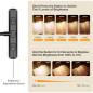 Lampe de Lecture Rechargeable Gritin 19 LED, 3 Températures, Dimmable, Mémoire, Clip Léger, 80h Autonomie Lampe de Lecture Rechargeable Gritin 19 LED, 3 Températures, Dimmable, Mémoire, Clip Léger, 80h Autonomie