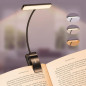 Lampe de Lecture Rechargeable Gritin 19 LED, 3 Températures, Dimmable, Mémoire, Clip Léger, 80h Autonomie Lampe de Lecture Rechargeable Gritin 19 LED, 3 Températures, Dimmable, Mémoire, Clip Léger, 80h Autonomie