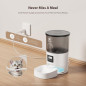 Distributeur Automatique de Nourriture IMIPAW 3L, Portion Programmable, Double Alimentation, pour Chats et Petits Chiens Distributeur Automatique de Nourriture IMIPAW 3L, Portion Programmable, Double Alimentation, pour Chats et Petits Chiens